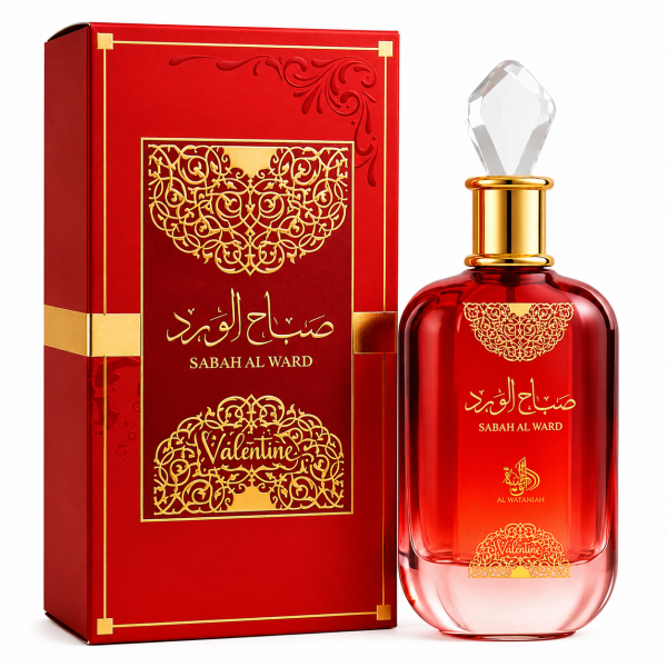 Al Wataniah Sabah Al Ward Valentine Eau de Parfum - 100ml
