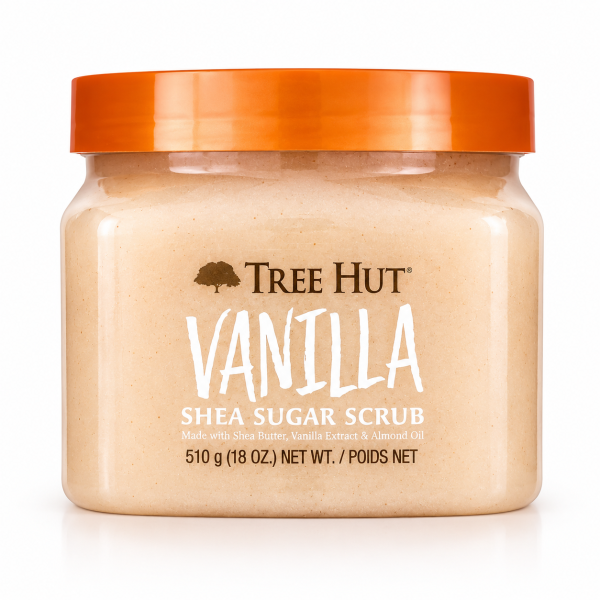 Vanilla Shea Sugar Scrub Esfoliante Corporal Tree Hut 510g