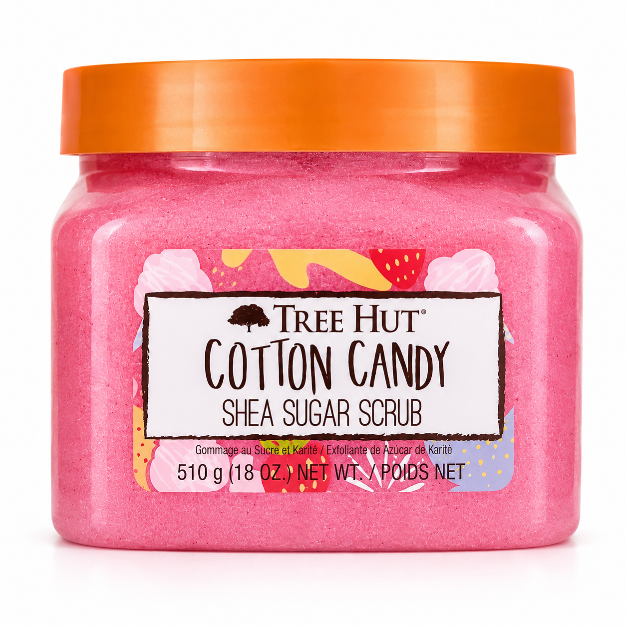 Cotton Candy She Sugar Scrub Tree Hut Esfoliante Corporal 510g