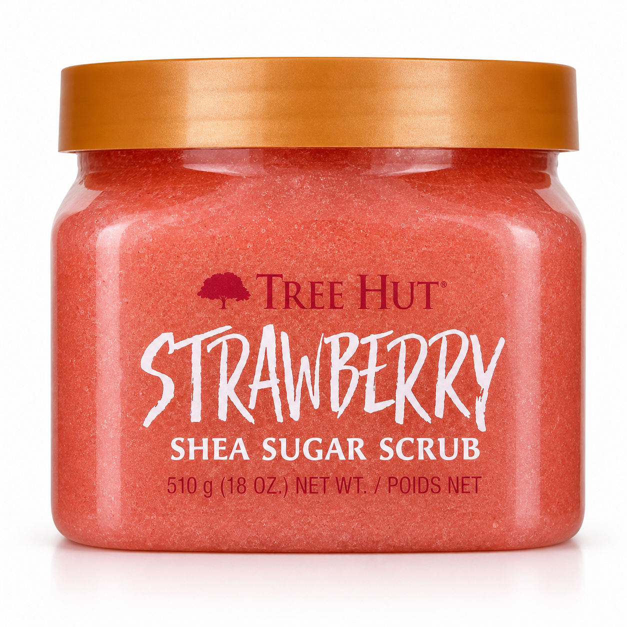 Strawberry Shea Sugar Scrub  Tree Hut Esfoliante Corporal 510g